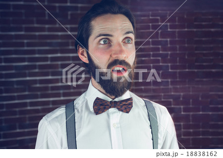 Confused man looking away 18838162