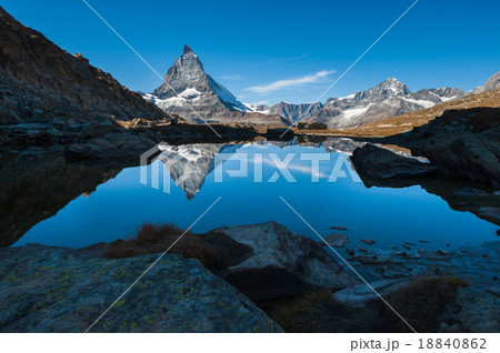 Reflection of Matterhorn, Swiss Alps 18840862