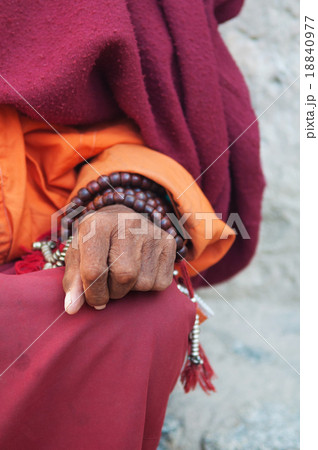 Prayer beads. Prayer beads. 18840977