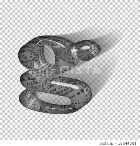 躍動感あるガラス風のアルファベット小文字(g)の3Dロゴ 躍動感あるガラス風のアルファベット小文字(g)の3Dロゴ 18844381