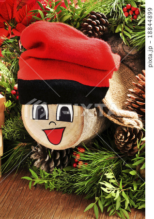 Tio de Nadal, typical of Catalonia, Spain 18844899