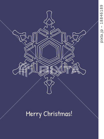 Abstract snowflake on color background.  Abstract snowflake on color background.  18846189