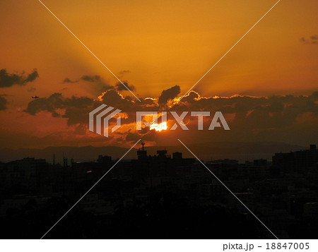 夕日 夕日 18847005
