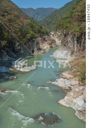 龍王峡の白竜峡 龍王峡の白竜峡 18847450