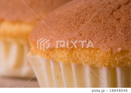 cupcake sweet dessert bakery on wooden board 18848046