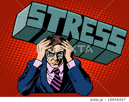 Stress problems severity businessman business 18848367