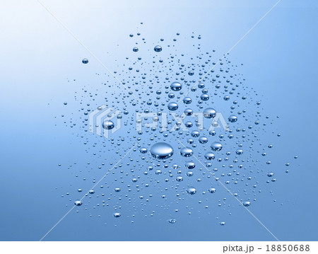 Drop water_Blue 18850688