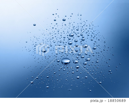 Drop water_Blue 18850689