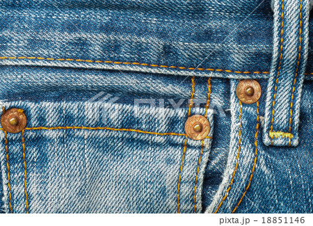 worn blue jeans 18851146
