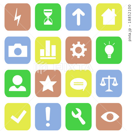 Universal vector set icons, business, marketingのイラスト素材 [18852100] - PIXTA