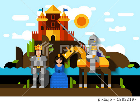Colorful Knight Poster 18852197