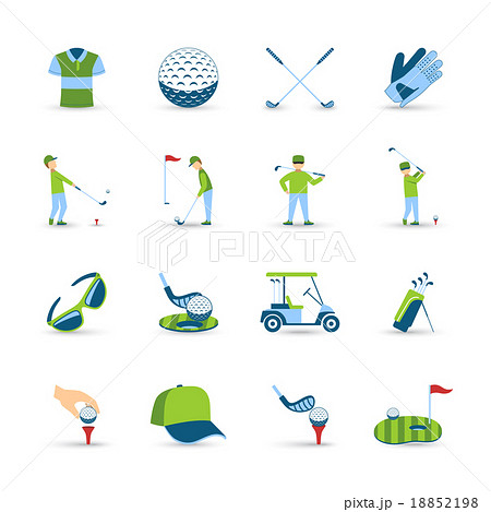 Golf Icons Set 18852198