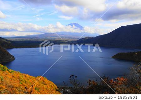 11月富士山1120本栖湖の紅葉・中ノ倉峠展望 18853801