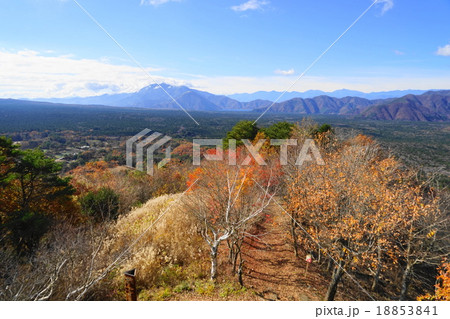 11月紅葉台・鳴沢村17本栖湖方面の紅葉 18853841