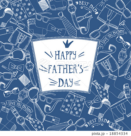 Fathers day vector illustration Fathers day vector illustration 18854334