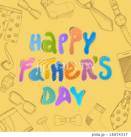 Fathers day vector illustration 18854337
