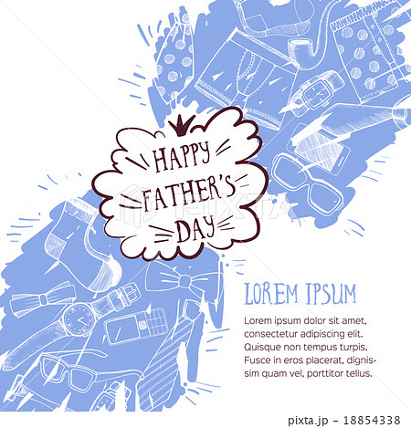 Fathers day vector illustration Fathers day vector illustration 18854338