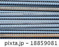 Rusty rebar steel used in construction background 18859081