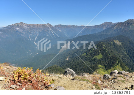 焼岳北峰からみる景色 焼岳北峰からみる景色 18862791