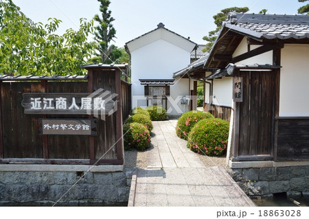 滋賀県 五個荘町金堂の町並み 滋賀県 五個荘町金堂の町並み 18863028