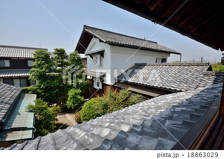 滋賀県　五個荘町金堂の町並み 18863029