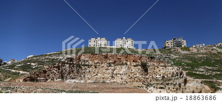 View of the modern houses Amman,Jordan,Middle East 18863686