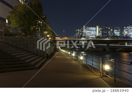 夜のボードウォーク 東京・天王洲 夜のボードウォーク 東京・天王洲 18863940