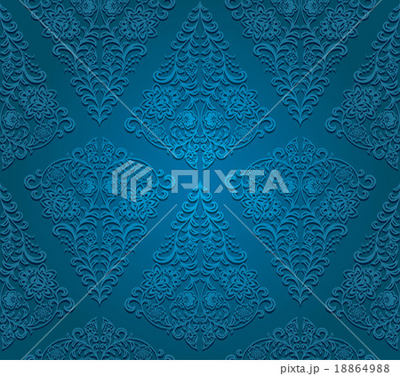 Seamless floral pattern. Vector illustration. 18864988