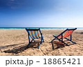 chair on beach 18865421