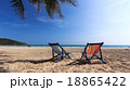 chair on beach 18865422