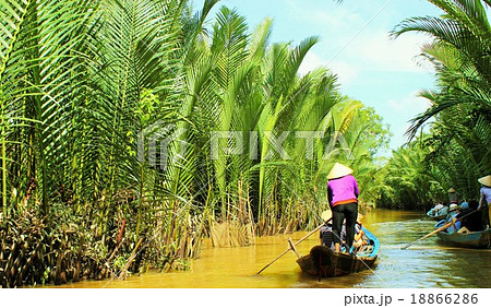 メコン川クルーズ 18866286