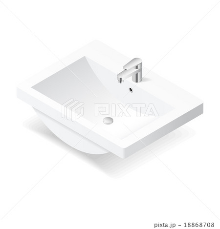 Washbasin isometric icon 18868708