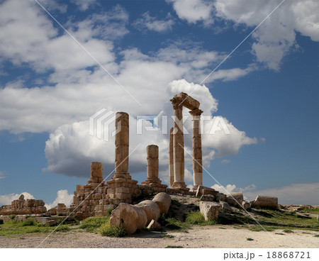 Temple of Hercules,  Citadel Hill, Amman, Jordan 18868721