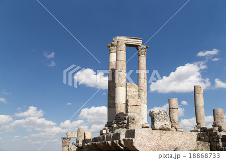 Temple of Hercules,  Citadel Hill, Amman, Jordan 18868733