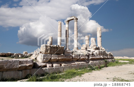Temple of Hercules,  Citadel Hill, Amman, Jordan 18868745