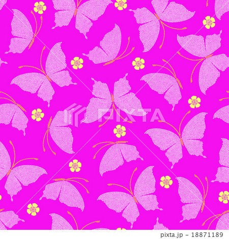 和風 蝶の柄 和風 蝶の柄 18871189