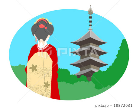 七五三用 赤色 着物 塔の絵柄 楽天市場】七五三 赤 着物の通販