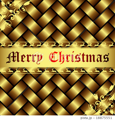 Merry Christmas　　クリスマス タイトル　金　1 18875551