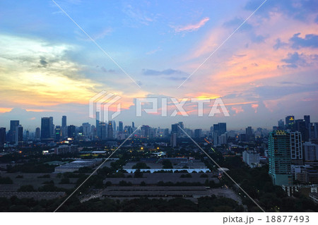 Bangkok cityscape 18877493