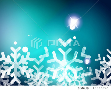 Christmas blue abstract background with white 18877892