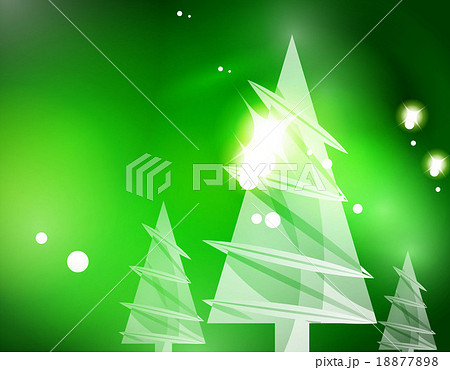 Christmas green abstract background with white Christmas green abstract background with white 18877898