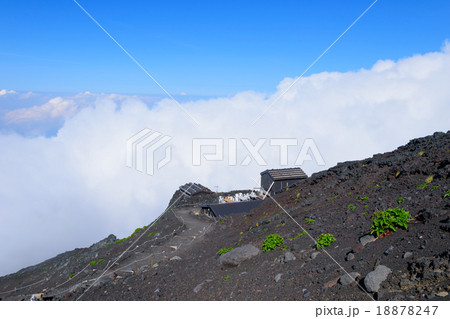 富士山から見る雲海 18878247