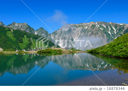 長野 白馬 八方池と白馬連山 長野 白馬 八方池と白馬連山 18878346