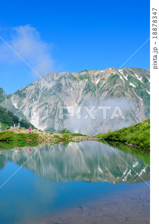 長野　白馬　八方池と白馬連山 18878347