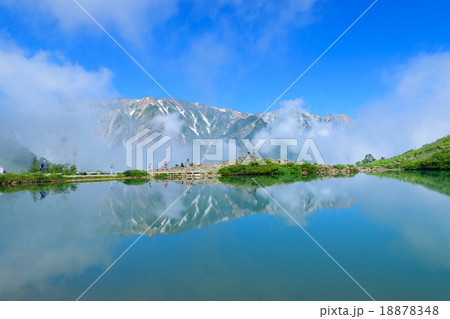 長野 白馬 八方池と白馬連山 長野 白馬 八方池と白馬連山 18878348