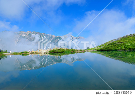 長野 白馬 八方池と白馬連山 長野 白馬 八方池と白馬連山 18878349