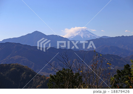 高尾山からの風景 富士山 高尾山からの風景 富士山 18879426