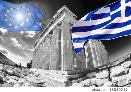 Acropolis with Parthenon temple in Athens, Greece 18880211