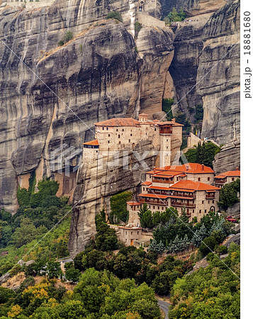 cliffs with monasteries of Meteora in Greece 18881680