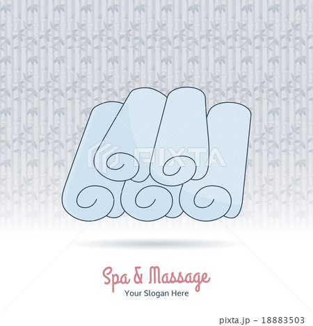 Hand drawn Thai massage and spa design elements. Hand drawn Thai massage and spa design elements. 18883503